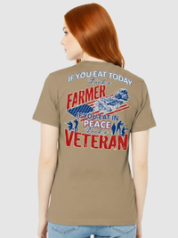 Thank a Farmer. Thank a Veteran. T-Shirt
