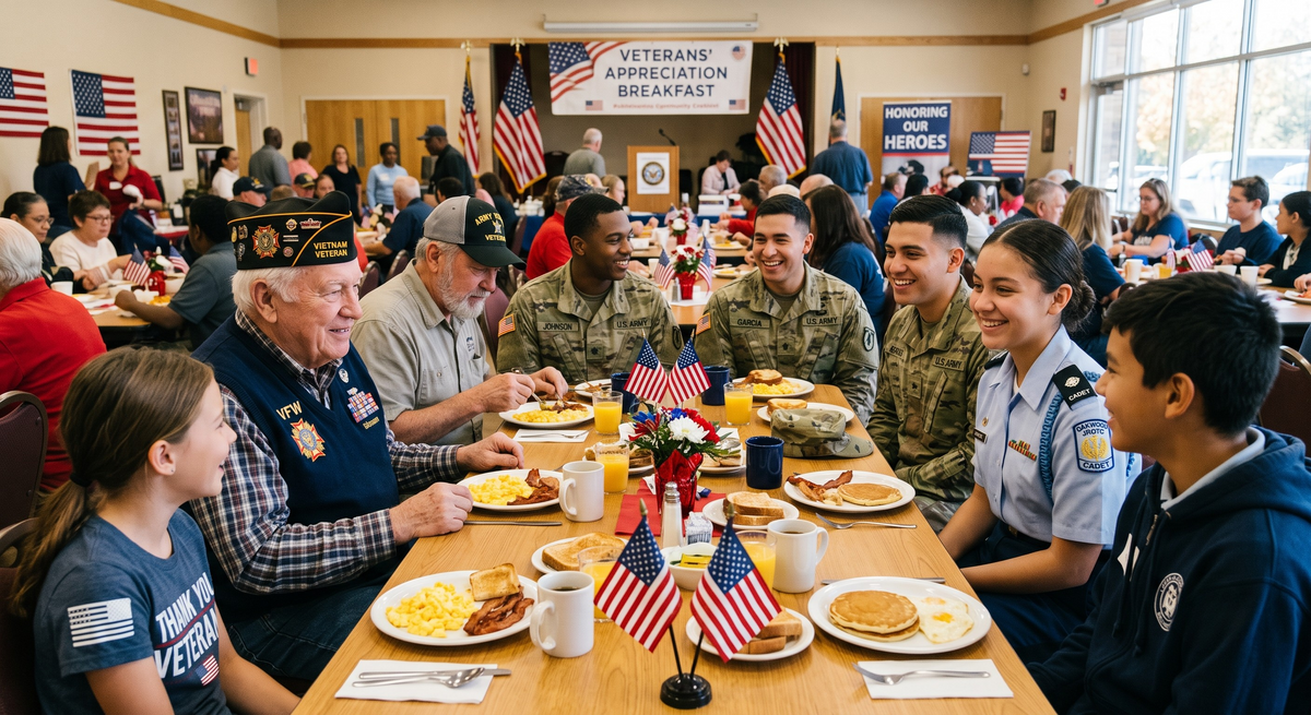 Breakfast with a Hero