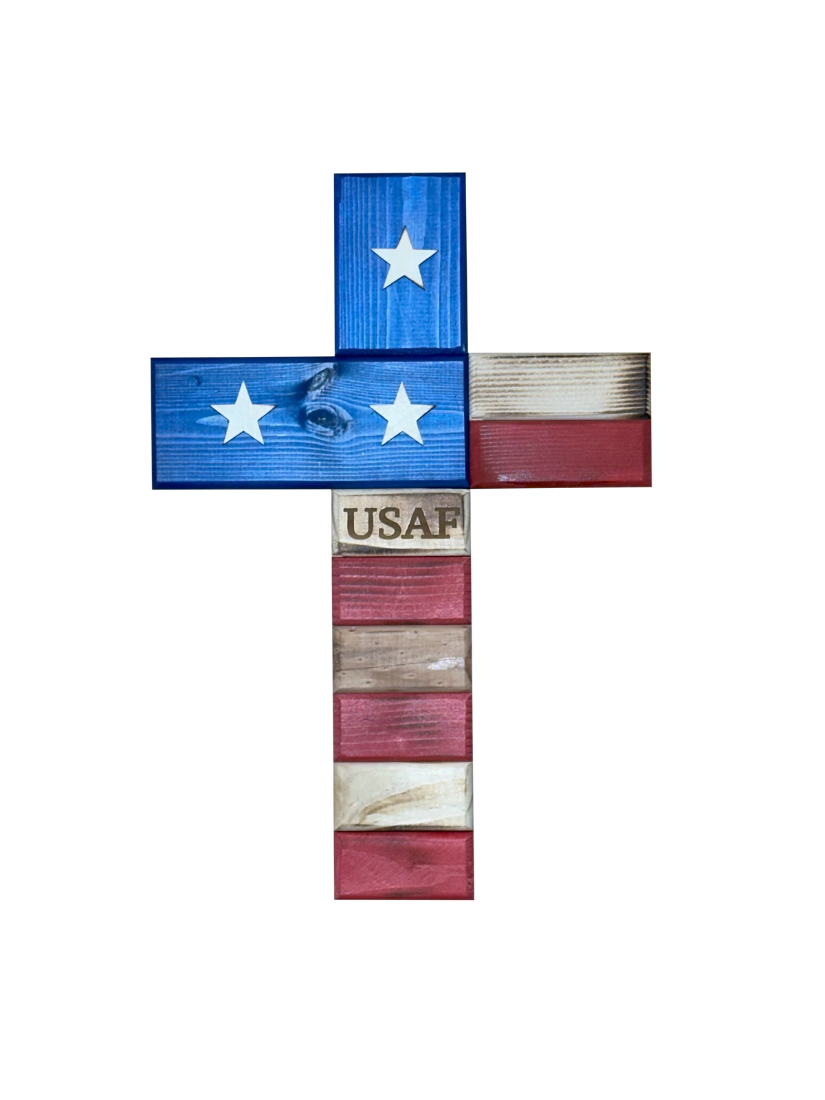 Custom Military Branch Patriot Cross