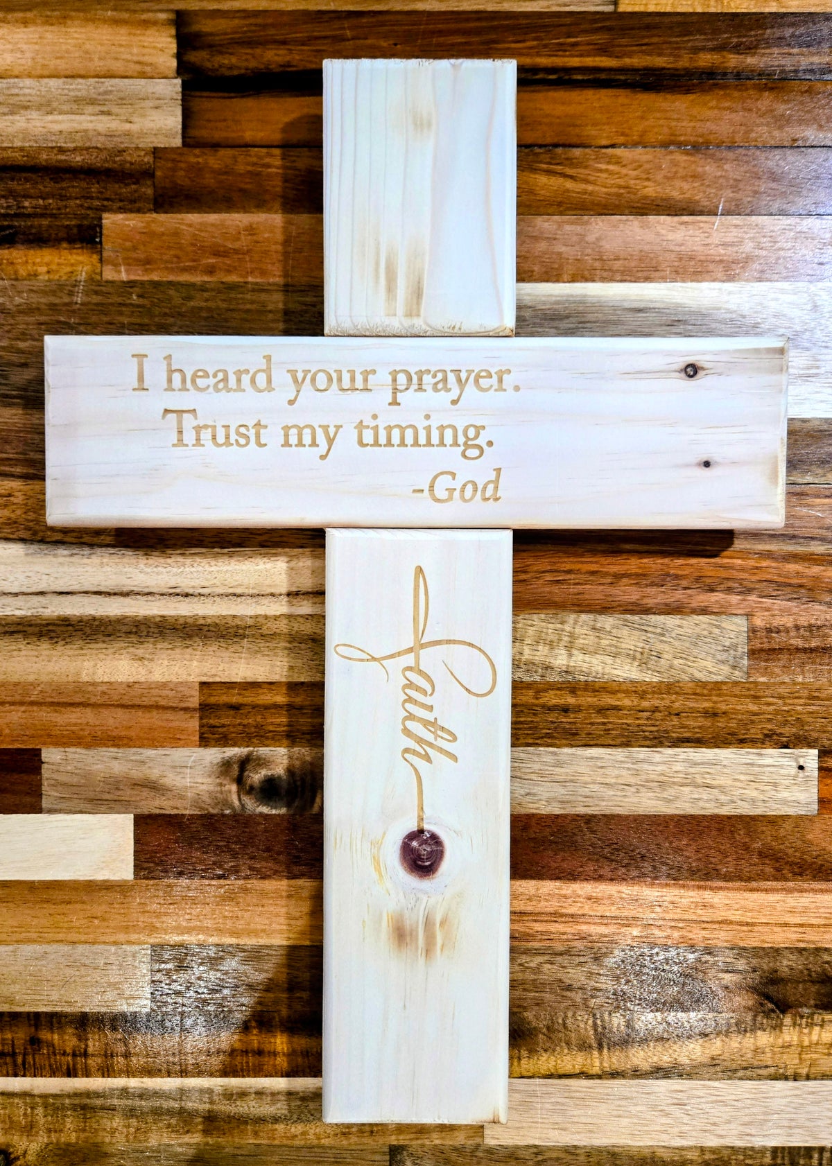 Heard Your Prayer Cross