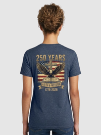 T Shirt - America 250 T-Shirt — Faith & Freedom 1776-2026