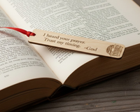 “I Heard Your Prayer, Trust My Timing ~ God” Bookmark
