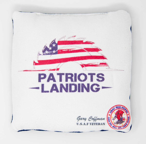 Patriots Landing Cornhole Bags - Set of 8