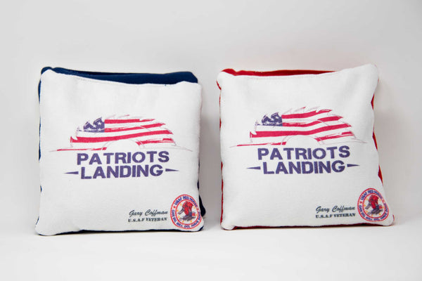 Patriots Landing Cornhole Bags - Set of 8